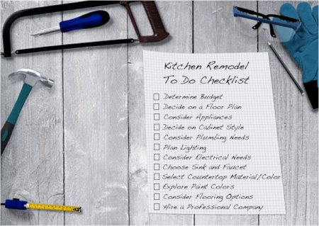 Kitchen Remodel Planning Checklist