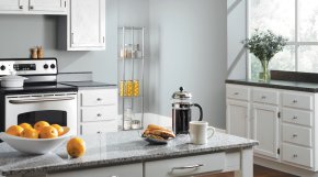 Bright white kitchen remodel